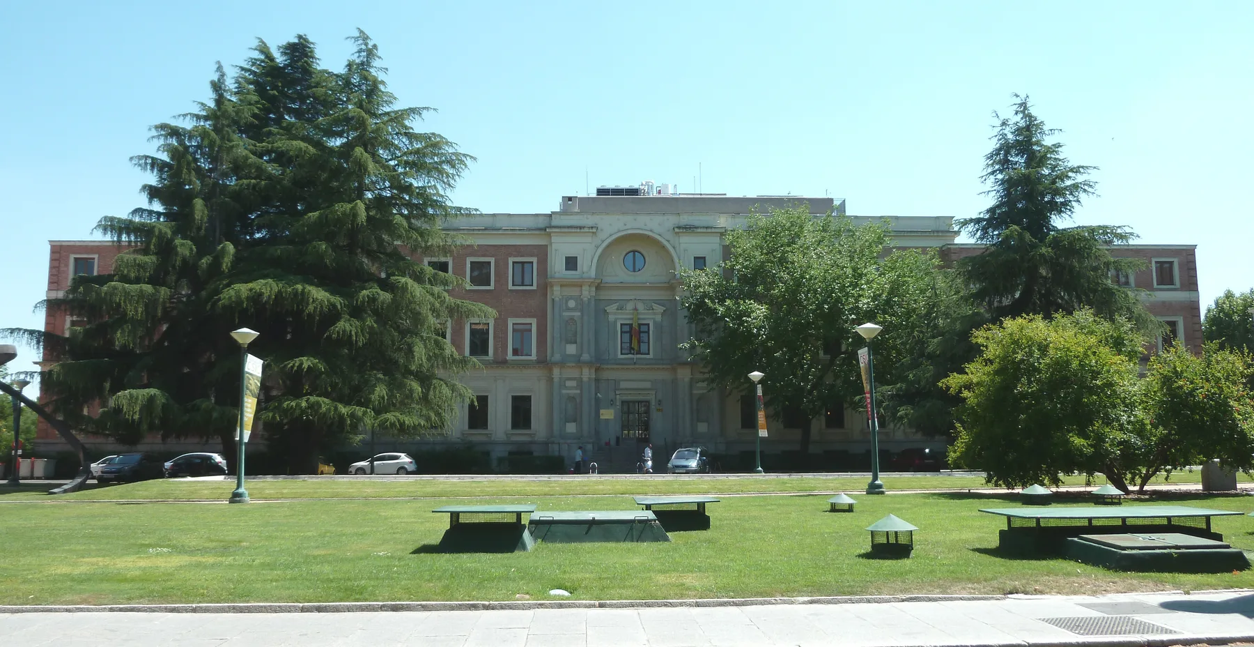 Edificio del Archivo Histórico Nacional en Madrid